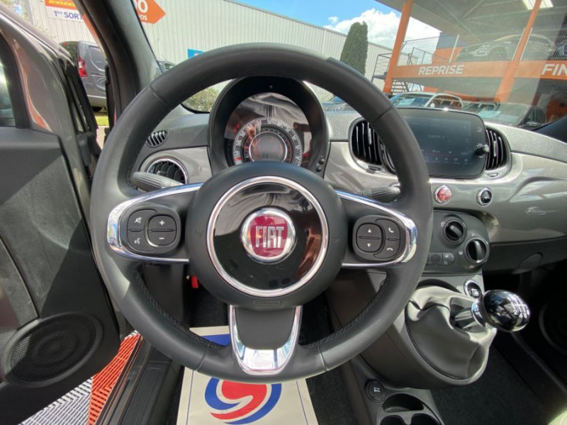 Photo 6 de l'offre de FIAT 500C 1.0 70 BVM6 HYBRID DOLCEVITA CarPlay à 12950€ chez Mérignac auto