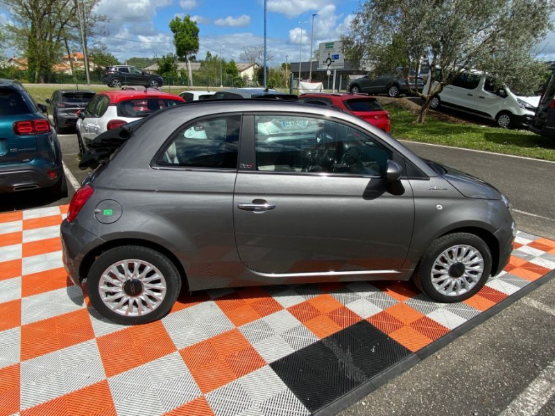 Photo 9 de l'offre de FIAT 500C 1.0 70 BVM6 HYBRID DOLCEVITA CarPlay à 12950€ chez Mérignac auto