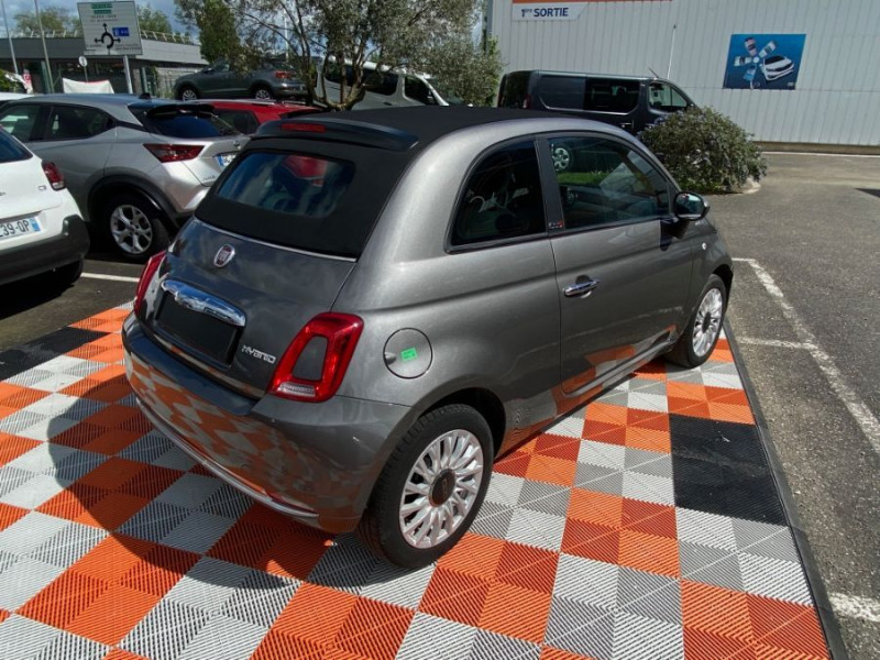 Photo 3 de l'offre de FIAT 500C 1.0 70 BVM6 HYBRID DOLCEVITA CarPlay à 12950€ chez Mérignac auto