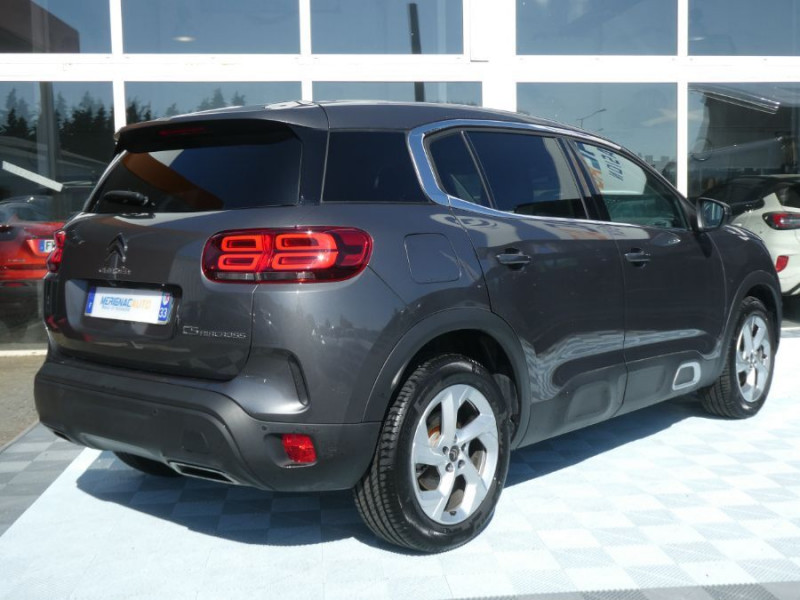 Photo 3 de l'offre de CITROEN C5 AIRCROSS 1.2 PureTech 130 EAT8 FEEL GPS Cockpit Camera JA18 Radars 1ère Main à 20450€ chez Mérignac auto