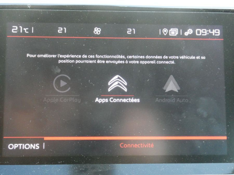 Photo 6 de l'offre de CITROEN C5 AIRCROSS 1.2 PureTech 130 EAT8 FEEL GPS Cockpit Camera JA18 Radars 1ère Main à 20450€ chez Mérignac auto