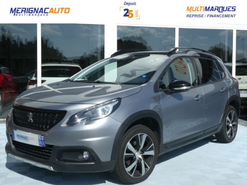 Peugeot 2008 1.2 PureTech 110 BVM6 Ph.2 GT LINE TOIT Pano Grip Control ESSENCE GRIS ARTENSE METAL Occasion à vendre