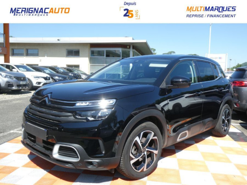 Citroen C5 AIRCROSS 1.5 BlueHDi 130 BVM6 FEEL GPS Camera Hayon EL. ACC Drive Assist DIESEL NOIR PERLE MÉTAL Occasion à vendre