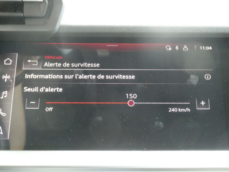 Photo 18 de l'offre de AUDI A3 BERLINE IV SPORTBACK 35 TFSI 150 S Tronic 7 4P DESIGN LUXE CUIR Camera ACC à 27950€ chez Mérignac auto