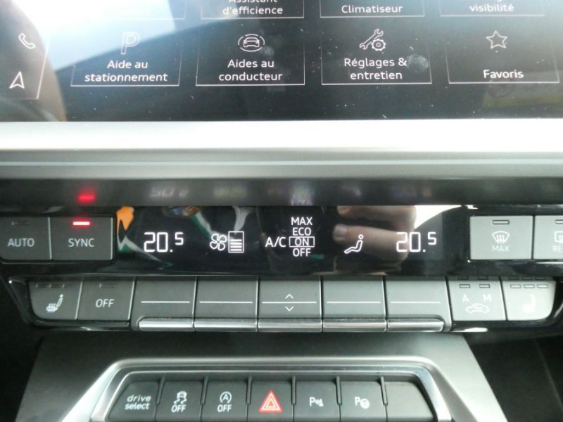 Photo 35 de l'offre de AUDI A3 BERLINE IV SPORTBACK 35 TFSI 150 S Tronic 7 4P DESIGN LUXE CUIR Camera ACC à 27950€ chez Mérignac auto