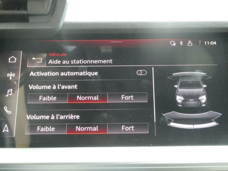 Photo 21 de l'offre de AUDI A3 BERLINE IV SPORTBACK 35 TFSI 150 S Tronic 7 4P DESIGN LUXE CUIR Camera ACC à 27950€ chez Mérignac auto