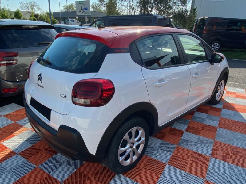 Photo 3 de l'offre de CITROEN C3 III NEW 1.2 PureTech 83 FEEL BUSINESS GPS Clim Auto Radar RER LED à 10690€ chez Mérignac auto