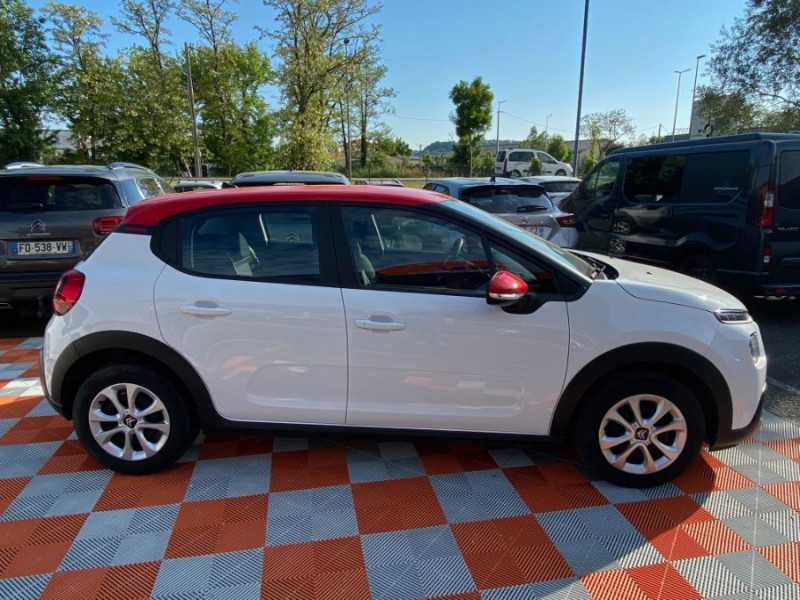 Photo 7 de l'offre de CITROEN C3 III NEW 1.2 PureTech 83 FEEL BUSINESS GPS Clim Auto Radar RER LED à 10690€ chez Mérignac auto