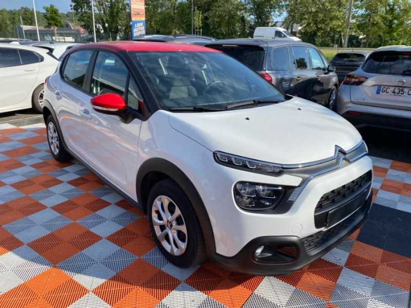 Photo 2 de l'offre de CITROEN C3 III NEW 1.2 PureTech 83 FEEL BUSINESS GPS Clim Auto Radar RER LED à 10690€ chez Mérignac auto