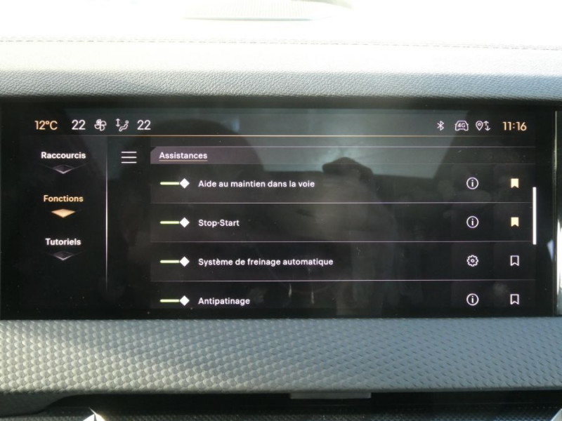 Photo 26 de l'offre de DS DS4 1.5 BlueHDi 130 EAT8 TROCADERO Toit Ouvrant Hayon EL. JA19 à 27470€ chez Mérignac auto