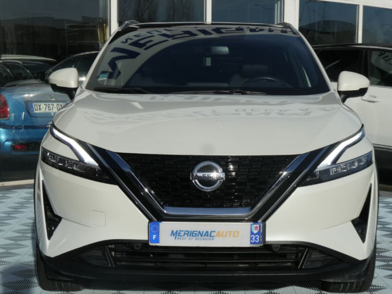 Photo 10 de l'offre de NISSAN QASHQAI 1.3 MILD HYBRID 158 Xtronic 2WD N-CONNECTA TOIT Pano PK Hiver à 27450€ chez Mérignac auto