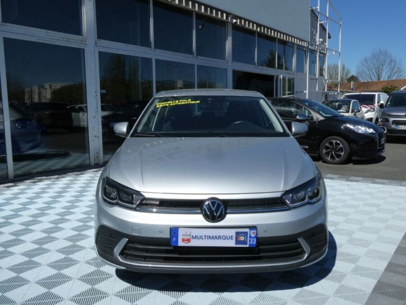 Photo 8 de l'offre de VOLKSWAGEN POLO VI 1.0 TSI 95 DSG7 LIFE Camera CarPlay Radars JA à 21450€ chez Mérignac auto