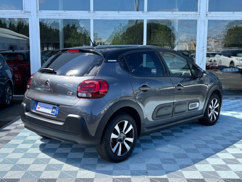 Photo 3 de l'offre de CITROEN C3 New 1.5 BlueHDi 100 BV6 SHINE GPS Camera JA16 à 16950€ chez Mérignac auto