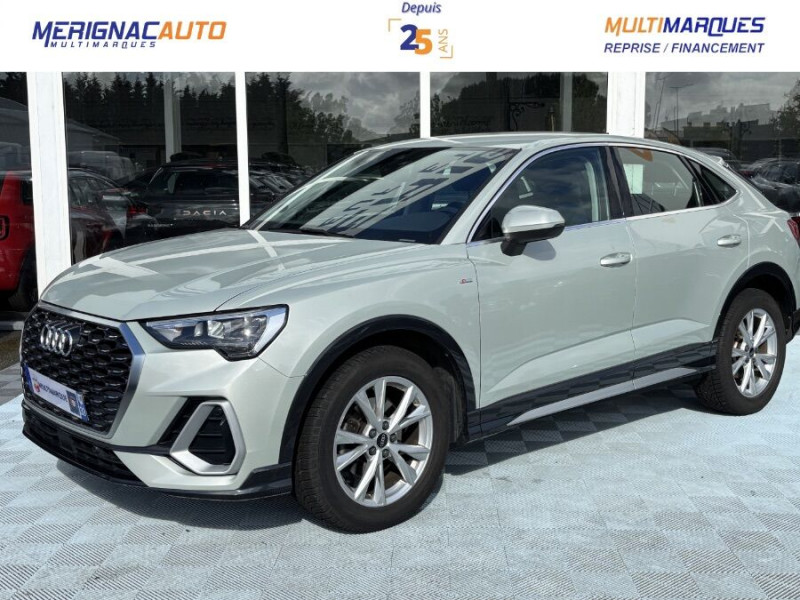Photo 1 de l'offre de AUDI Q3 SPORTBACK SPORTBACK 35 TFSI 150 2WD S tronic 7 S LINE Ext. Hayon EL. Camera à 33900€ chez Mérignac auto