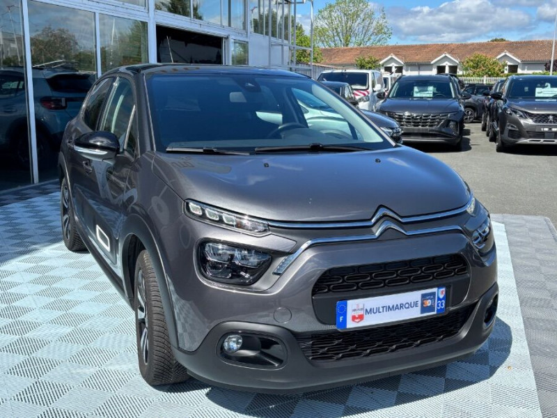 Photo 2 de l'offre de CITROEN C3 New 1.5 BlueHDi 100 BV6 SHINE GPS Camera JA16 à 16950€ chez Mérignac auto