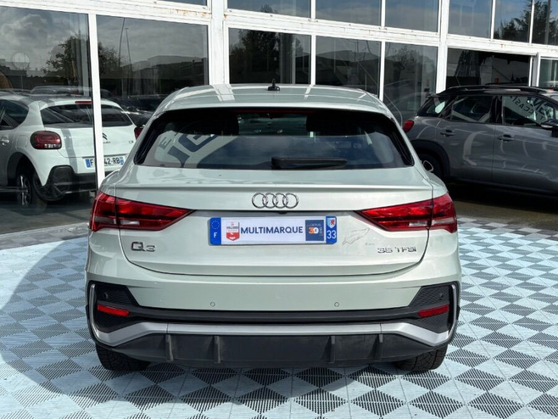 Photo 10 de l'offre de AUDI Q3 SPORTBACK SPORTBACK 35 TFSI 150 2WD S tronic 7 S LINE Ext. Hayon EL. Camera à 33900€ chez Mérignac auto