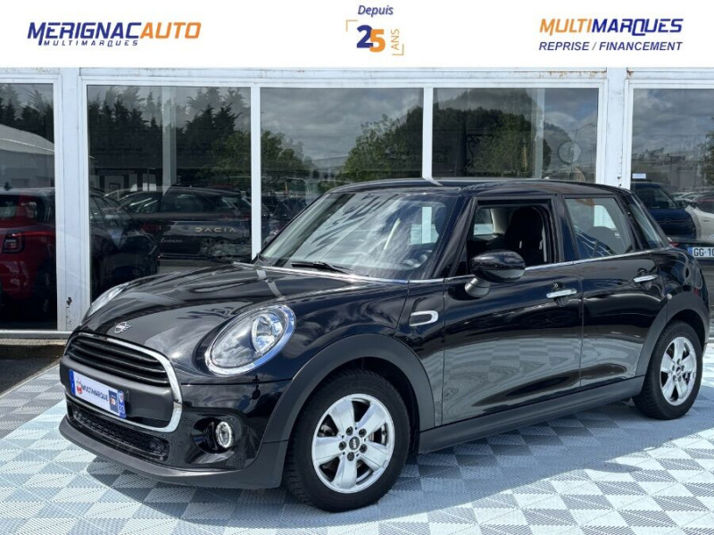 Mini MINI III ONE 102 BVM6 (F55) 5P GPS CLIM Auto Radar ESSENCE NOIR MÉTAL Occasion à vendre