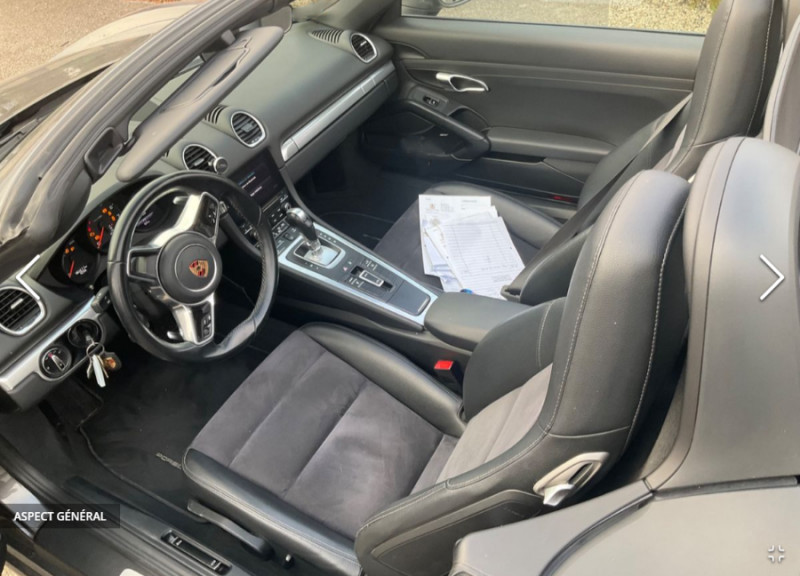 Photo 11 de l'offre de PORSCHE 718 BOXSTER 2.0 TURBO 300cv PDK GPS BOSE JA19 à 52900€ chez Mérignac auto