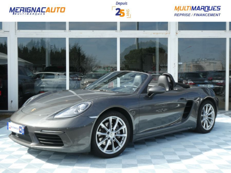 Photo 1 de l'offre de PORSCHE 718 BOXSTER 2.0 TURBO 300cv PDK GPS BOSE JA19 à 52900€ chez Mérignac auto