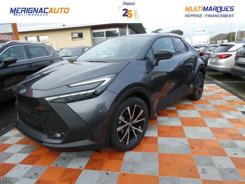 Toyota C-HR II 1.8 HYBRIDE 140 CVT 2WD DESIGN GPS 12.3 Camera JA18 Diam. Induction Hybride GRIS ATLAS METAL Neuf à vendre