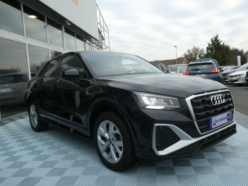 Photo 2 de l'offre de AUDI Q2 New 35 TFSI 150 S Tronic S LINE Ext. GPS Camera Hayon EL. à 30950€ chez Mérignac auto