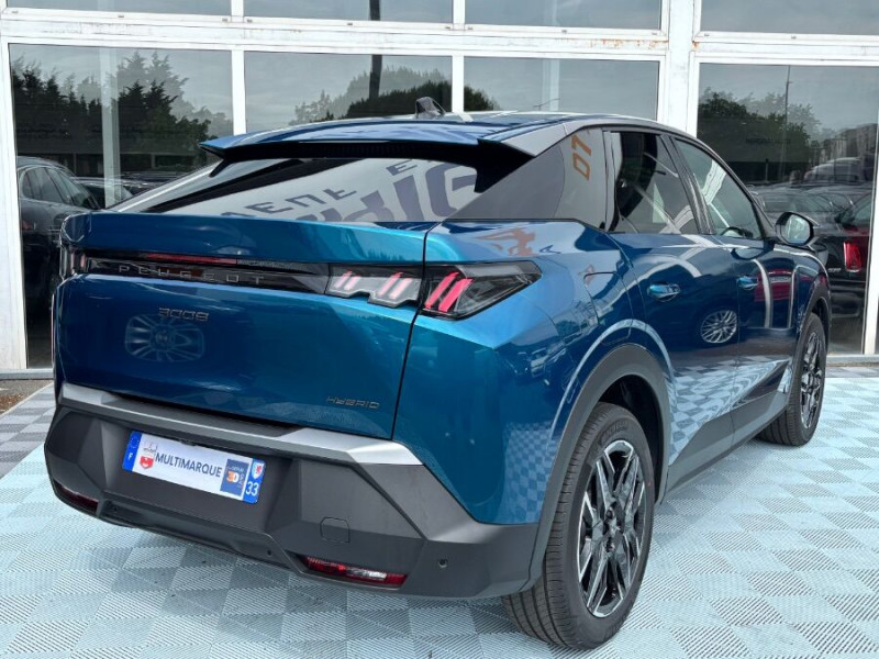 Photo 3 de l'offre de PEUGEOT 3008 HYBRID 145 e-DCS6 ALLURE Panoramic Pack à 32450€ chez Mérignac auto