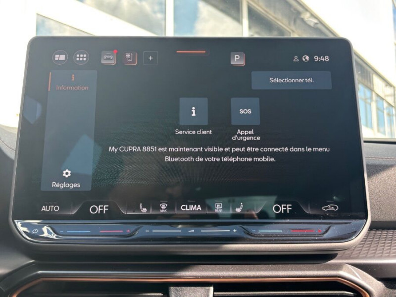 Photo 19 de l'offre de CUPRA FORMENTOR 2.0 TDI 150 DSG DYNAMIC DESIGN Baquets SEM TOE JA18 Gtie 2030 à 41250€ chez Mérignac auto