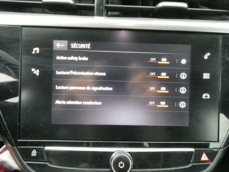 Photo 30 de l'offre de OPEL CORSA VI 1.2 Turbo 100 BVM6 ELEGANCE Camera Radars CarPlay JA16 à 13450€ chez Mérignac auto