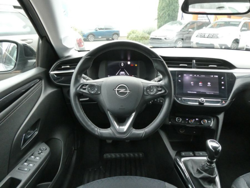 Photo 11 de l'offre de OPEL CORSA VI 1.2 Turbo 100 BVM6 ELEGANCE Camera Radars CarPlay JA16 à 13450€ chez Mérignac auto