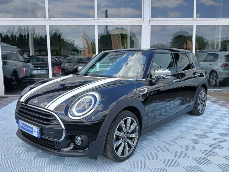 Mini CLUBMAN III 1.5 136 BVA COOPER GPS LED Camera CarPlay JA18 Key Less SC 1ère Main ESSENCE NOIRE Occasion à vendre