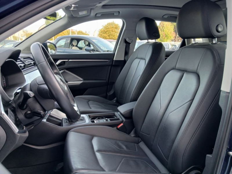 Photo 6 de l'offre de AUDI Q3 35 TFSI 150 2WD S tronic 7 CAM 360 CUIR TOE Hayon EL. 1ère Main à 28490€ chez Mérignac auto