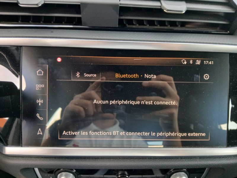 Photo 21 de l'offre de AUDI Q3 35 TFSI 150 2WD S tronic 7 CAM 360 CUIR TOE Hayon EL. 1ère Main à 28490€ chez Mérignac auto