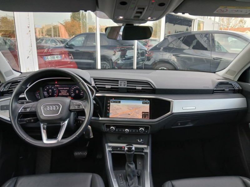 Photo 4 de l'offre de AUDI Q3 35 TFSI 150 2WD S tronic 7 CAM 360 CUIR TOE Hayon EL. 1ère Main à 28490€ chez Mérignac auto