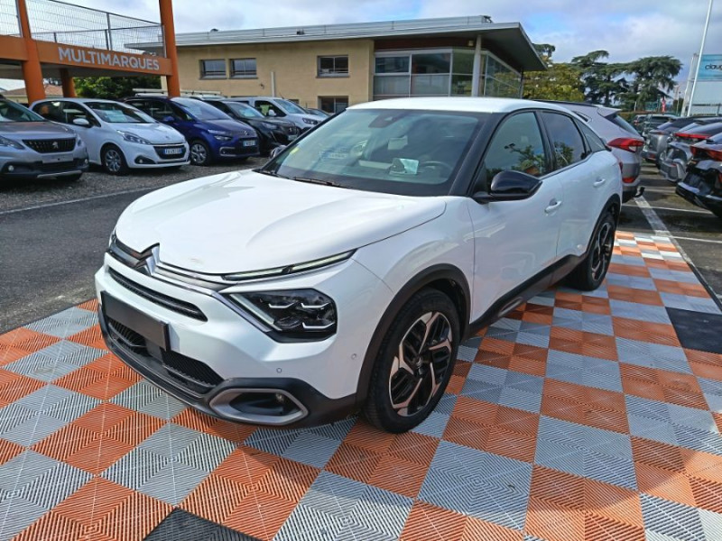 Citroen C4 1.5 BlueHDI 130 EAT8 SHINE GPS DIESEL BLANC BANQUISE Occasion à vendre