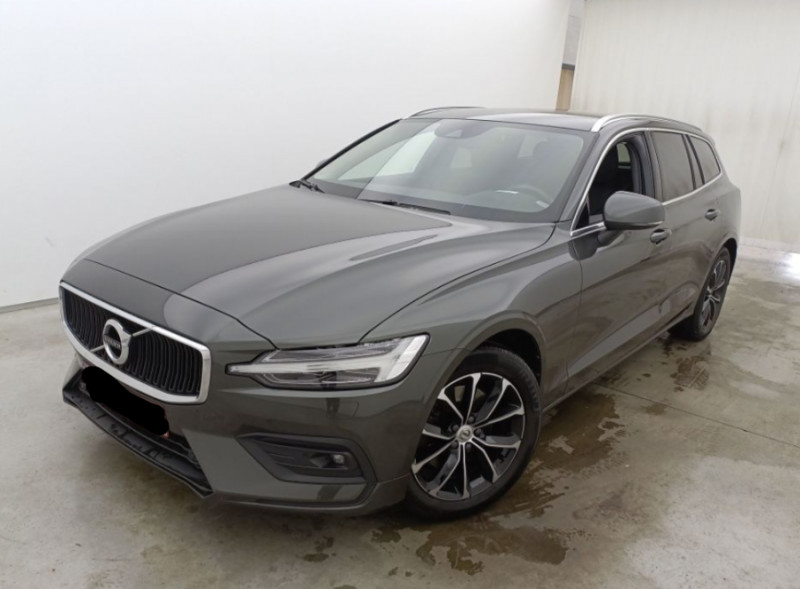 Volvo V60 B3 2.0 163cv Geartronic MOMENTUM CUIR Hayon EL. SC Camera 1ère Main ESSENCE GRIS ANTHRACITE Occasion à vendre