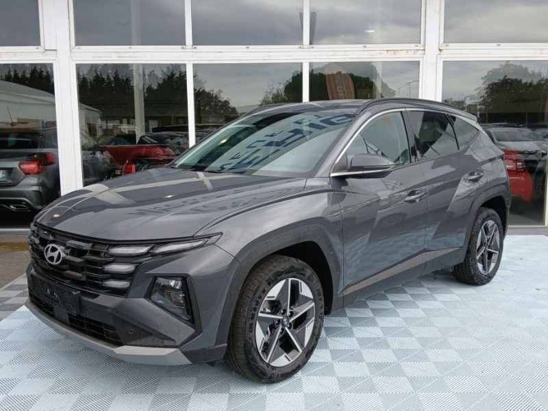 Hyundai TUCSON IV (2) 1.6 T-GDI 215 HYBRID BVA6 2WD STYLE PACK CREATIVE Hybride GRIS ECOTRONIC METAL FONCE Neuf à vendre