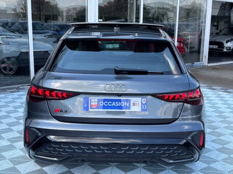 Photo 9 de l'offre de AUDI A3 SPORTBACK SPORTBACK New IV 35 TDI 150 S Tronic 7 S LINE Int + Ext. TOIT Ouvrant SC JA18 à 38450€ chez Mérignac auto