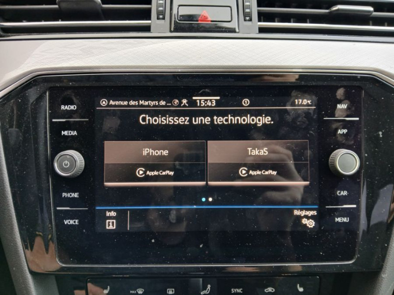 Photo 31 de l'offre de VOLKSWAGEN PASSAT SW VIII 2.0 TDI 150 DSG7 STYLE BUSINESS GPS Radars ACC Hayon EL. 1ère Main à 28450€ chez Mérignac auto