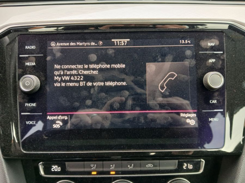 Photo 7 de l'offre de VOLKSWAGEN PASSAT SW VIII 1.6 TDI 120 DSG7 STYLE BUSINESS GPS Radars ACC Hayon EL. 1ère Main à 22950€ chez Mérignac auto