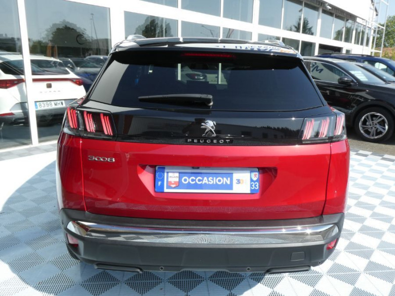 Photo 9 de l'offre de PEUGEOT 3008 II (2) 1.5 BlueHDi 130 EAT8 ALLURE PACK Hayon EL. ACC Camera à 25450€ chez Mérignac auto