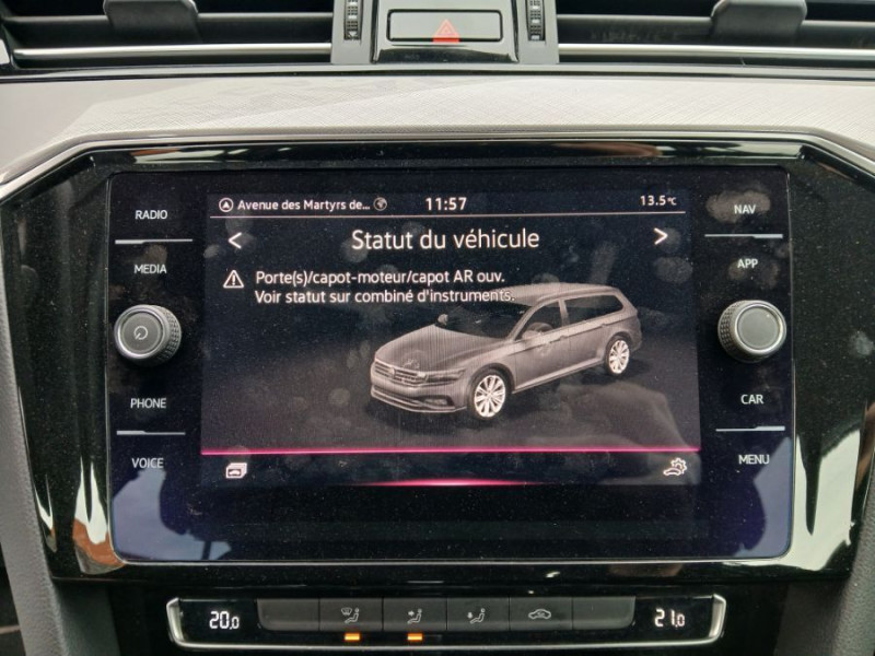 Photo 28 de l'offre de VOLKSWAGEN PASSAT SW VIII 1.6 TDI 120 DSG7 STYLE BUSINESS GPS Radars ACC Hayon EL. 1ère Main à 22950€ chez Mérignac auto