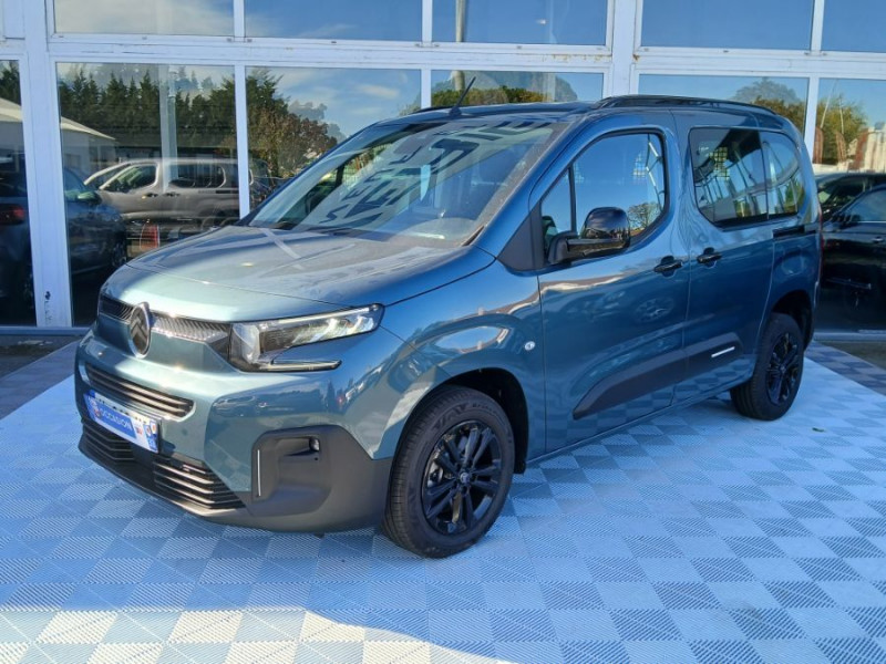 Citroen BERLINGO 1.5 BlueHDi 130 EAT8 N1 PACK ADML Camera Induction 3 Sièges Arr. DIESEL BLEU KIAMA METAL Neuf à vendre