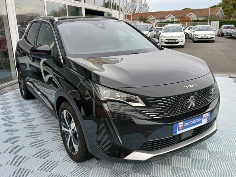 Photo 2 de l'offre de PEUGEOT 3008 II (2) 1.5 BlueHDi 130 EAT8 GT Camera 360° à 30450€ chez Mérignac auto