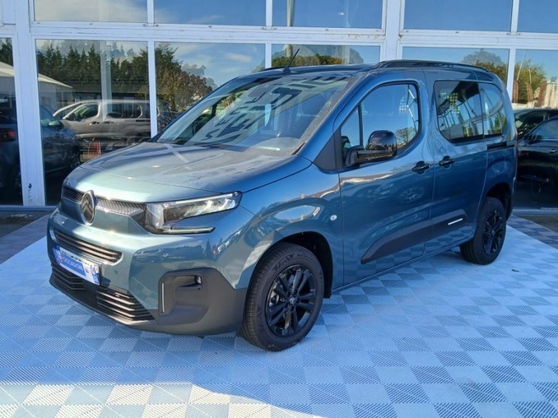 Citroen BERLINGO 1.5 BlueHDi 130 EAT8 N1 PACK ADML Camera Induction 3 Sièges Arr. DIESEL BLEU KIAMA METAL Neuf à vendre