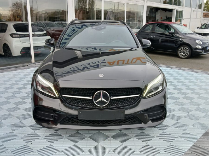 Photo 8 de l'offre de MERCEDES-BENZ CLASSE C SW IV 300 DE 306cv 9G-Tronic Hybride Rech. AMG LINE Attel. à 34500€ chez Mérignac auto
