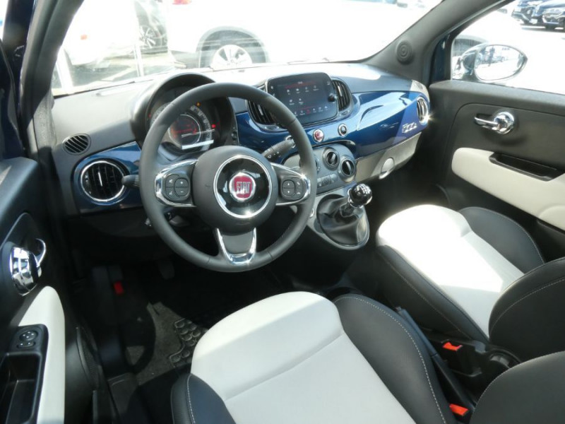 Photo 12 de l'offre de FIAT 500 1.0 70 BVM6 HYBRID DOLCEVITA Toit Pano CarPlay 7" à 13450€ chez Mérignac auto