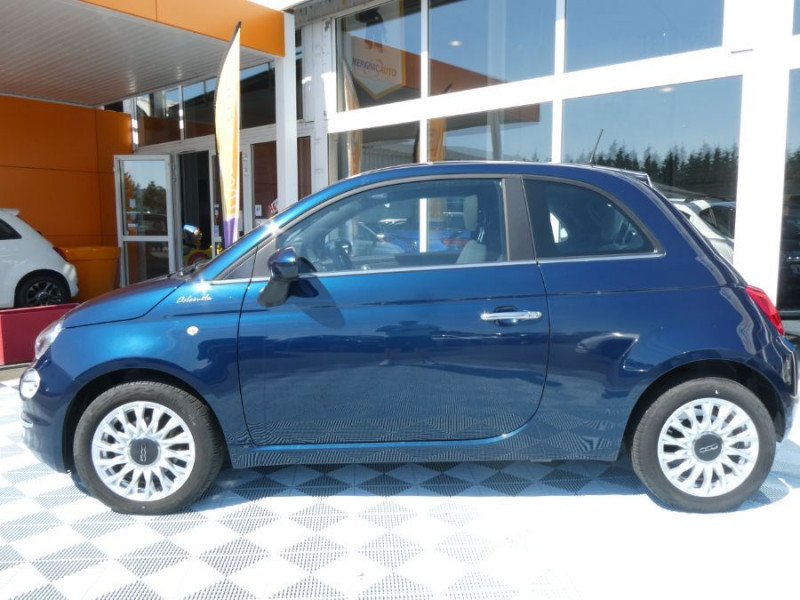 Photo 10 de l'offre de FIAT 500 1.0 70 BVM6 HYBRID DOLCEVITA Toit Pano CarPlay 7" à 13450€ chez Mérignac auto