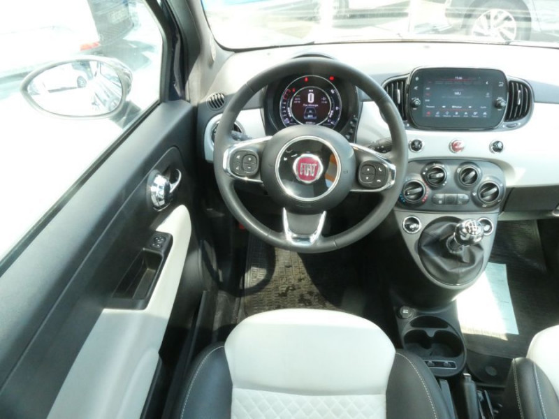 Photo 4 de l'offre de FIAT 500 1.0 70 BVM6 HYBRID STAR Toit Pano JA16 CarPlay 7" à 13750€ chez Mérignac auto