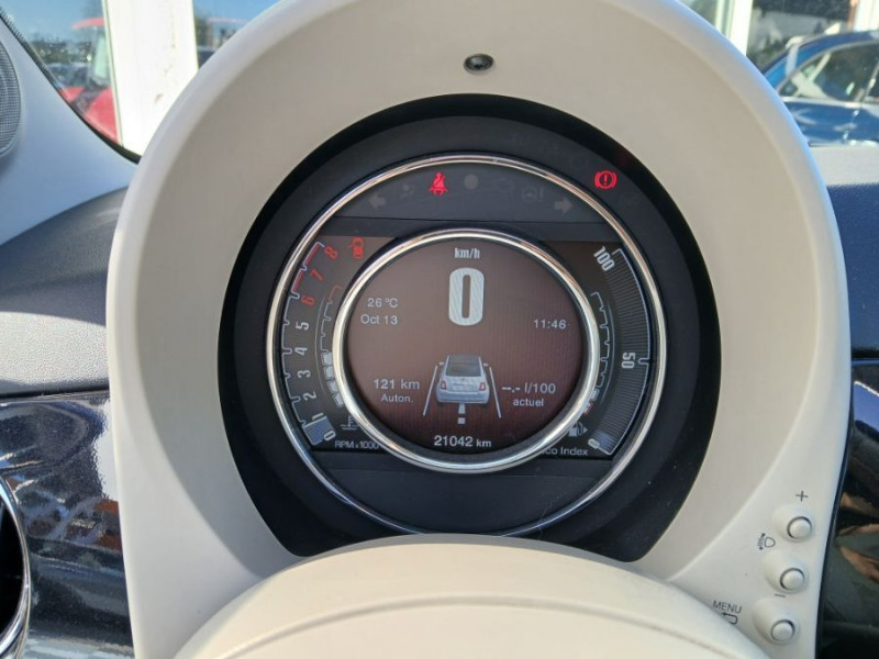 Photo 22 de l'offre de FIAT 500C 1.0 70 BVM6 HYBRID DOLCEVITA GPS JA16 CLIM Auto 1ère Main à 14750€ chez Mérignac auto