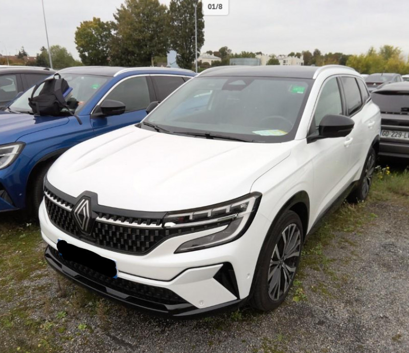 Renault AUSTRAL 1.2 E-TECH 200 FULL HYBRID ICONIC TOIT Pano Hayon EL Cam 360° JA20p Hybride BLANC NACRÉ Occasion à vendre